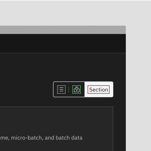 Do not mix icon and text content tabs Do not mix icon and text content tabs